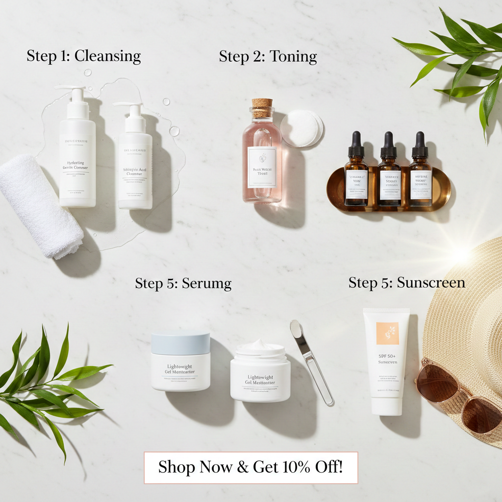 সবার জন্য স্কিনকেয়ার গাইড: সুস্থ ত্বকের ৫টি মূল ধাপ